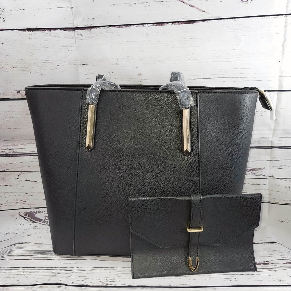 2 in 1 Peta Approved Vegan Leather Tote & Wallet